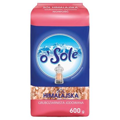 o'Sole Sól himalajska gruboziarnista jodowana 600 g