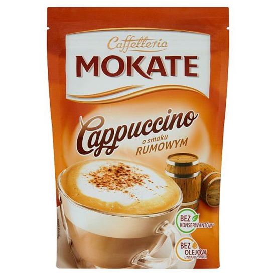 Mokate Caffetteria Cappuccino o smaku rumowym 110 g