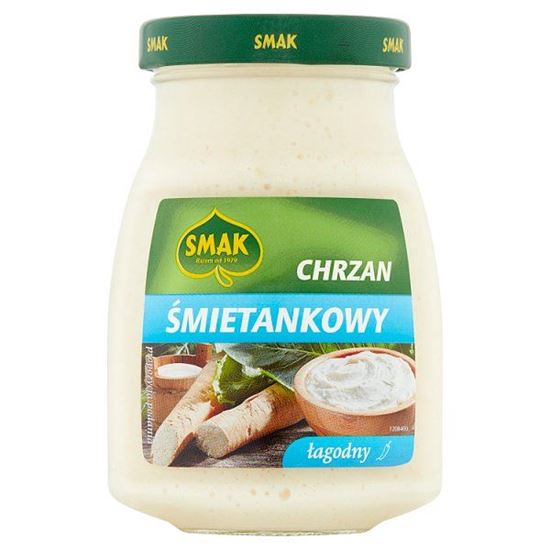 Smak Chrzan śmietankowy łagodny 175 g