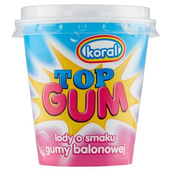 Koral Top Gum Lody o smaku gumy balonowej 150 ml
