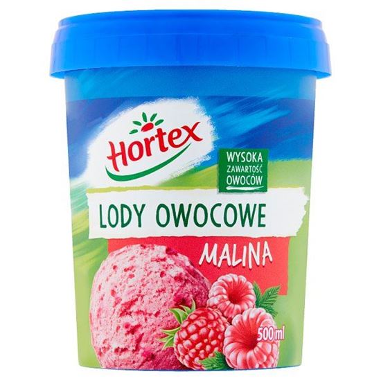 Hortex Lody owocowe malina 500 ml