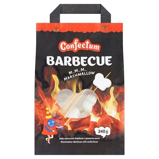 Confectum Pianki barbecue o smaku waniliowym 240 g