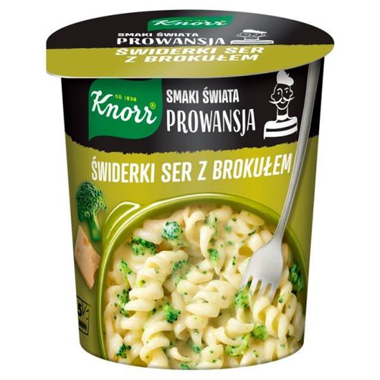 Knorr Smaki Świata Prowansja Świderki ser z brokułem 69 g