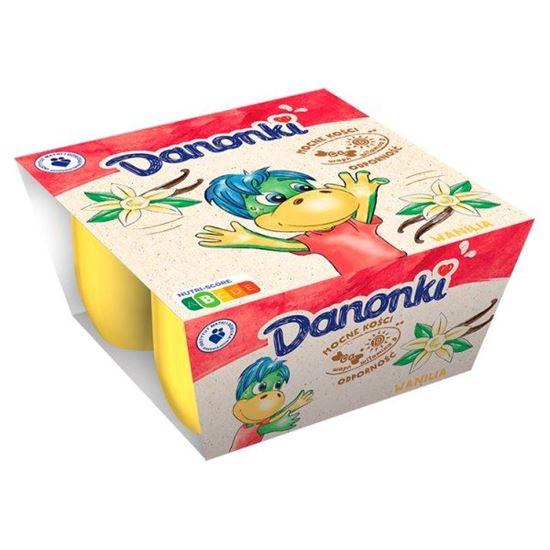 Danone Danonki Twarożek wanilia 200 g (4 x 50 g)