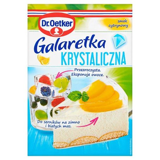Dr. Oetker Galaretka krystaliczna smak cytrynowy 77 g