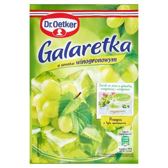 Dr. Oetker Galaretka o smaku winogronowym 77 g