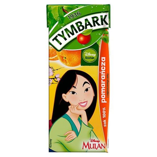 Tymbark Sok 100% pomarańcza 200 ml