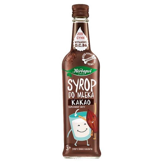 Herbapol Suplement diety syrop do mleka kakao 420 ml