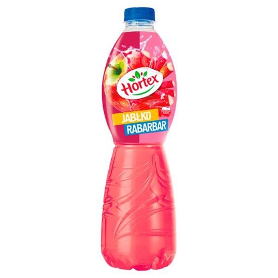 Hortex Napój jabłko rabarbar 1,75 l