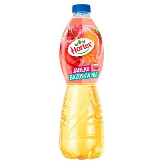 Hortex Napój jabłko brzoskwinia 1,75 l