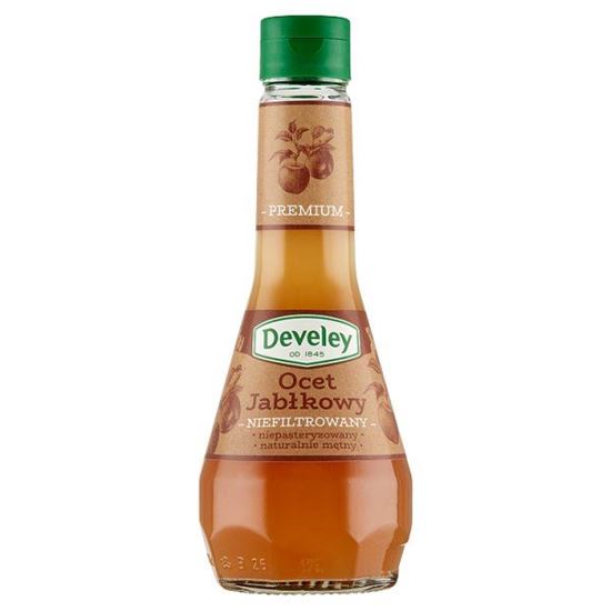 Develey Ocet jabłkowy premium niefiltrowany 250 ml