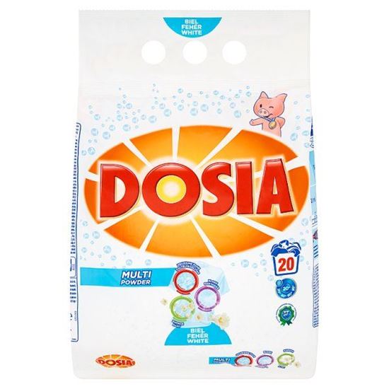 Dosia Multi Powder Proszek do prania tkanin białych 1,4 kg (20 prań)