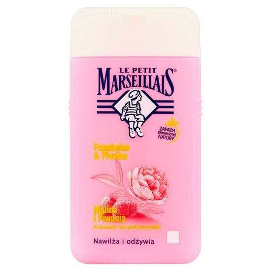 Le Petit Marseillais Kremowy żel pod prysznic malina i piwonia 250 ml