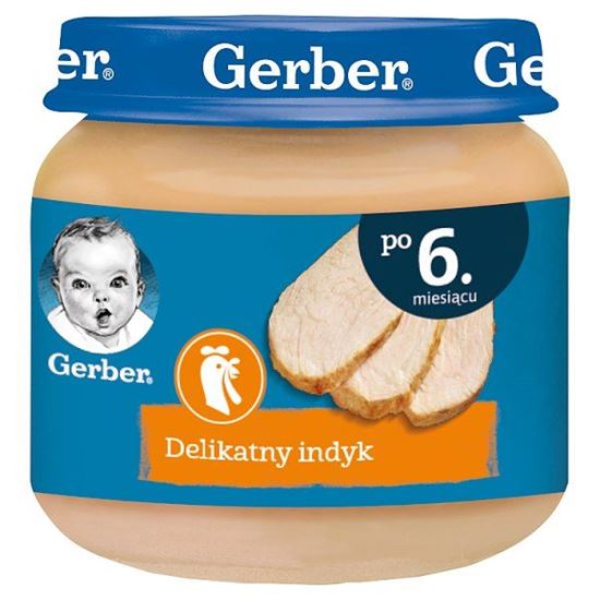 Gerber Delikatny indyk po 6. miesiącu 80 g