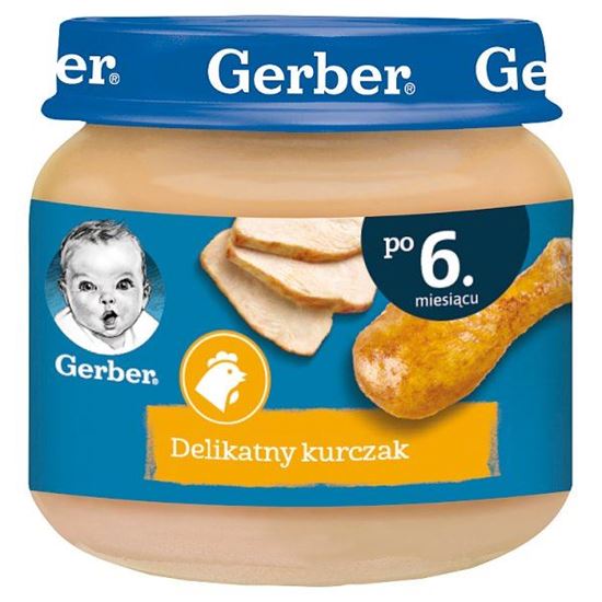 Gerber Delikatny kurczak po 6. miesiącu 80 g