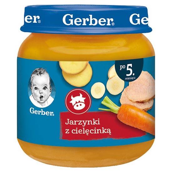 Gerber Jarzynki z cielęcinką po 5. miesiącu 125 g