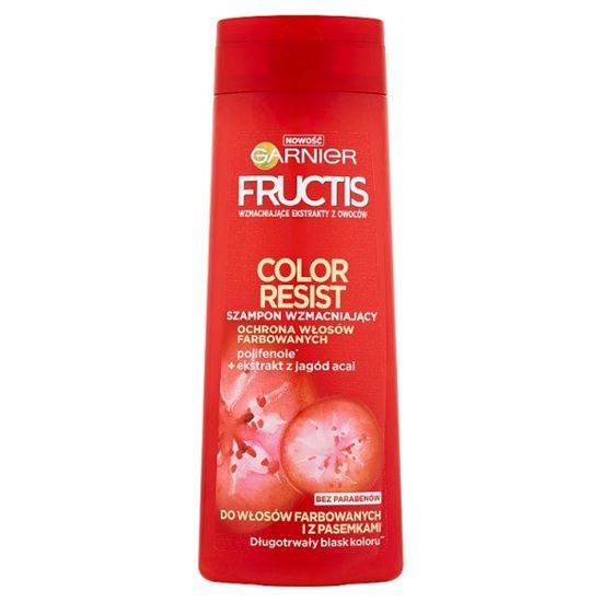 Garnier Fructis Color Resist Szampon wzmacniający do włosów farbowanych i z pasemkami 400 ml