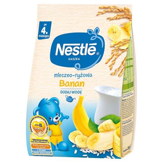Nestlé Kaszka mleczno-ryżowa banan po 4. miesiącu 230 g