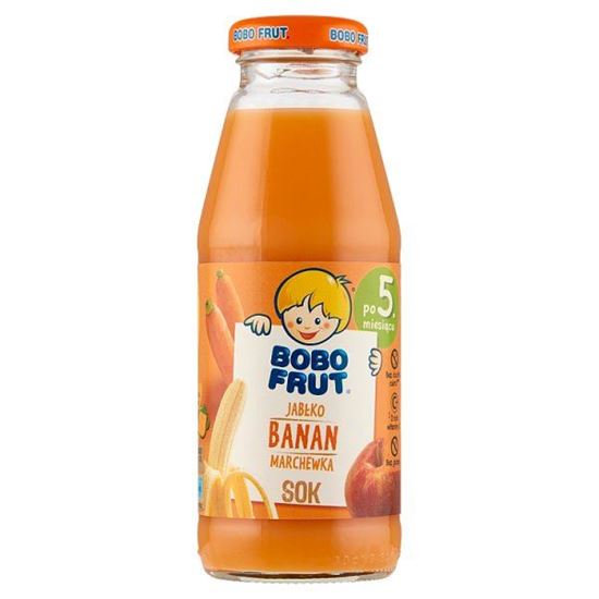 Bobo Frut Sok jabłko banan marchewka po 5. miesiącu 300 ml