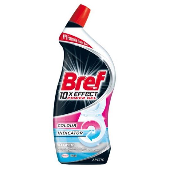 Bref WC 10xEffect Power Gel Max White Płynny środek do mycia muszli WC 700 ml