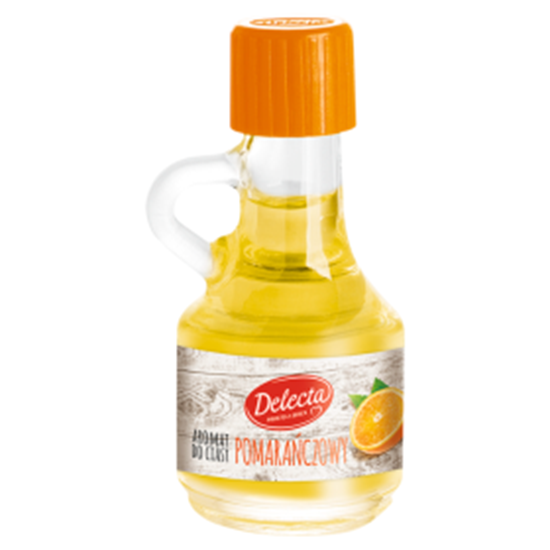 Obrazek Delecta Aromat do ciast pomarańczowy 9 ml