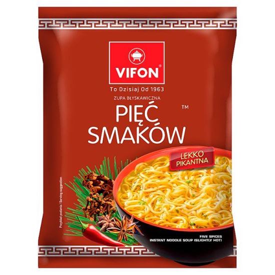 Vifon Zupa błyskawiczna pięć smaków 70 g