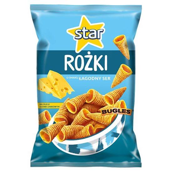 Star Rożki Przekąski kukurydziane o smaku serowym 95 g