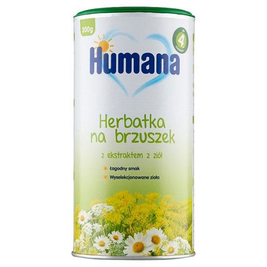 Humana Herbatka na brzuszek z ekstraktem z ziół po 4. miesiącu 200 g