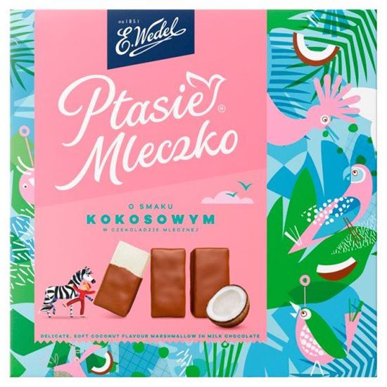 E. Wedel Ptasie Mleczko o smaku kokosowym 360 g