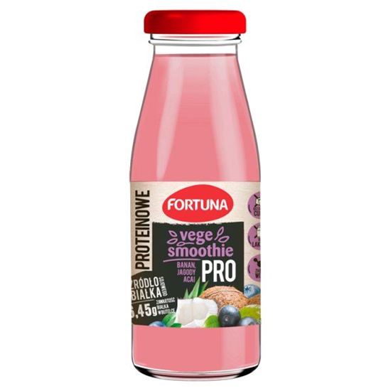 Fortuna Vege Smoothie proteinowe banan jagody acai 215 ml