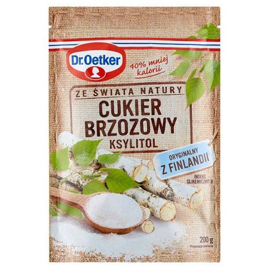Dr. Oetker Ze świata natury Cukier brzozowy ksylitol 200 g