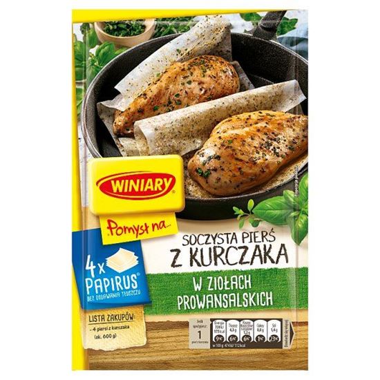 Winiary Pomysł na... Soczysta pierś z kurczaka w ziołach prowansalskich 23,4 g