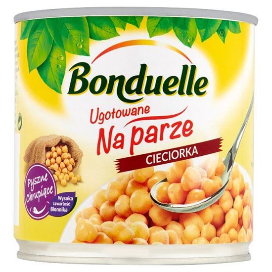 Bonduelle Ugotowane na parze Cieciorka 310 g
