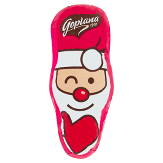 Obrazek Goplana Mikołaj Figurka o smaku karmelowym w czekoladzie 30 g