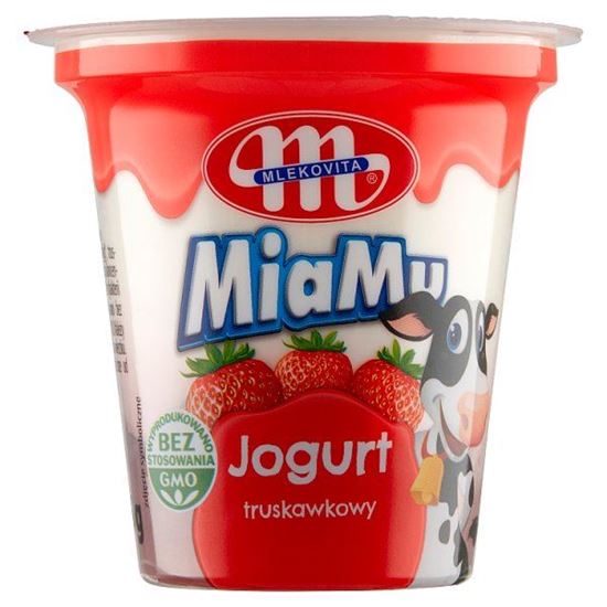 Mlekovita MiaMu Jogurt truskawkowy 125 g