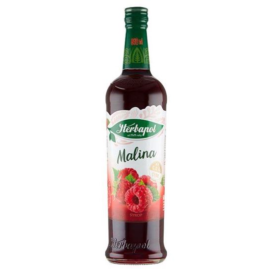 Herbapol Suplement diety syrop o smaku malinowym 680 ml