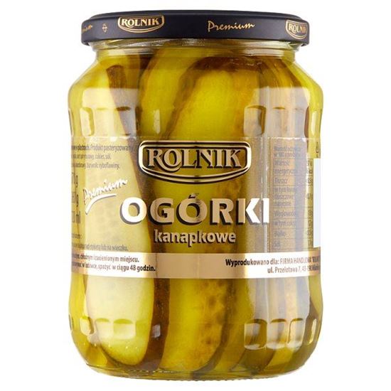 Rolnik Premium Ogórki kanapkowe 670 g