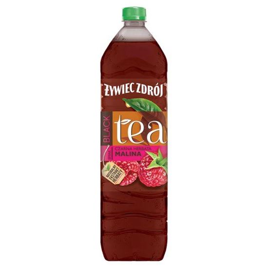 Żywiec Zdrój Black Tea Napój niegazowany czarna herbata malina 1,5 l