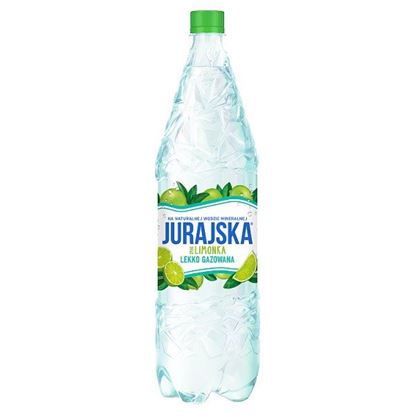 Jurajska Napój lekko gazowany smak limonka 1,5 l