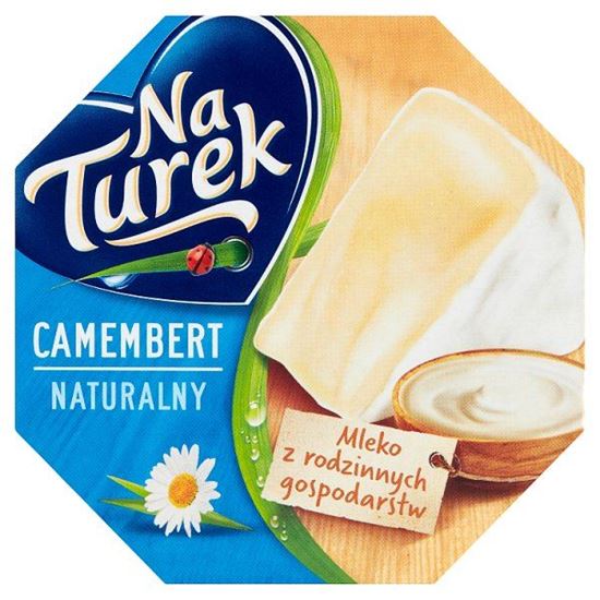 NaTurek Ser pleśniowy camembert naturalny 120 g
