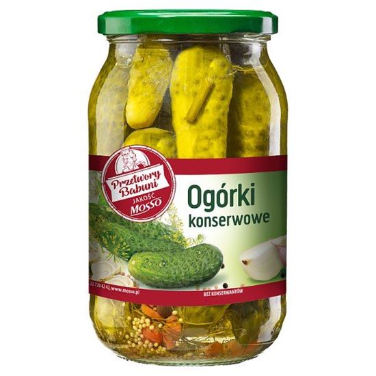 Mosso Ogórki konserwowe 870 g