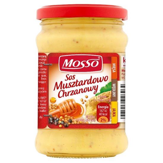 Mosso Sos musztardowo-chrzanowy 240 g