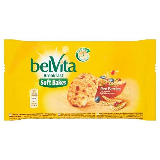 belVita Breakfast Red Berries Ciastka zbożowe 50 g