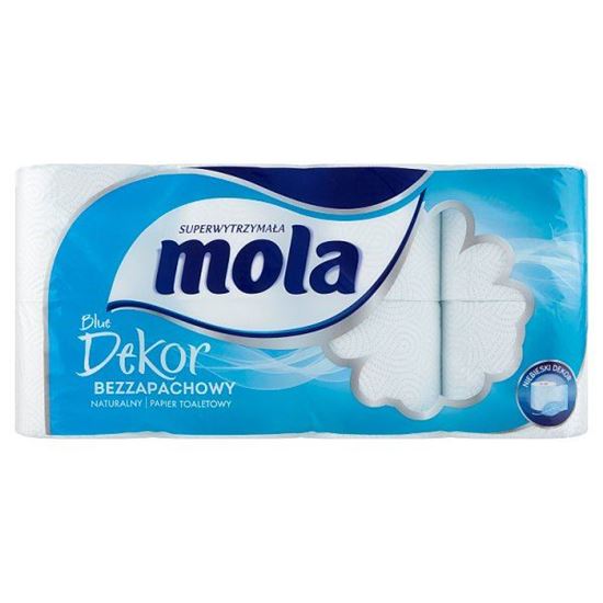 Mola Blue Dekor Papier toaletowy 8 rolek