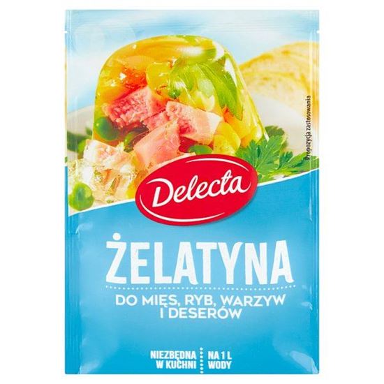 Delecta Żelatyna do mięs ryb warzyw i deserów 20 g