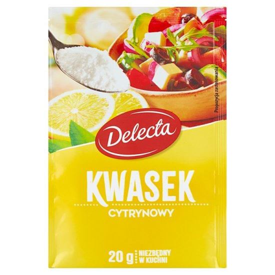 Delecta Kwasek cytrynowy 20 g