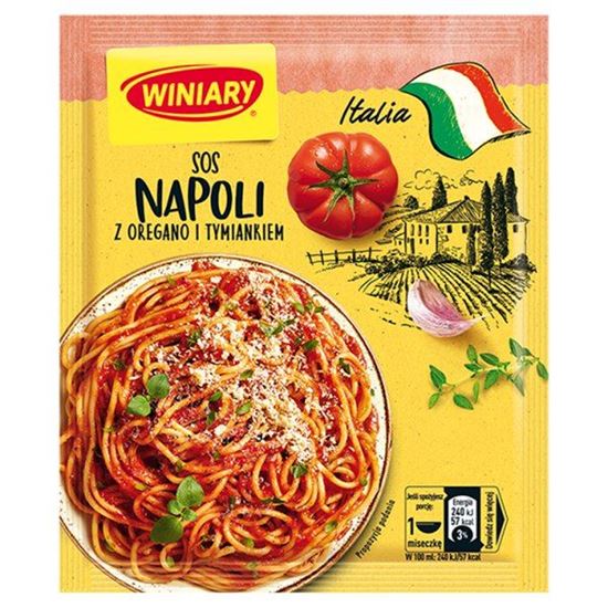 Winiary Italia Sos Napoli z oregano i tymiankiem 48 g