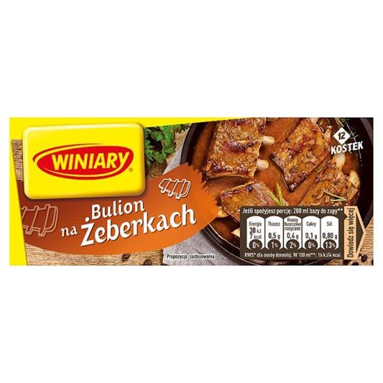 Winiary Bulion na żeberkach 120 g (12 kostek)