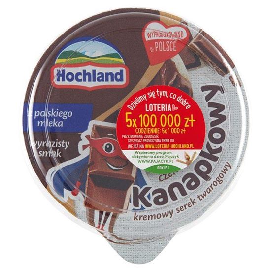 Hochland Kanapkowy serek kremowy czekoladowy 130 g