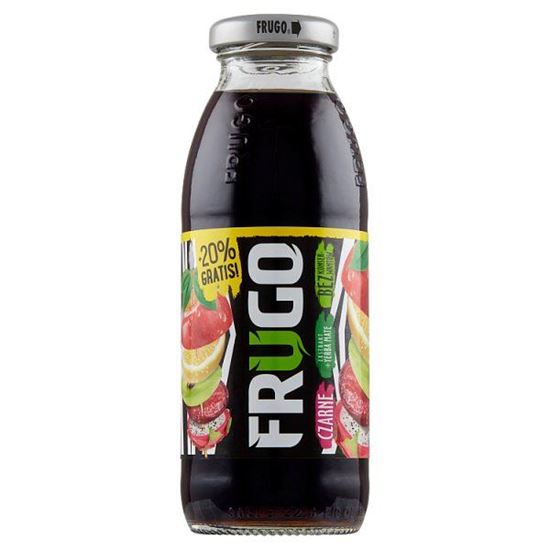 Frugo Napój wieloowocowy niegazowany czarne 300 ml